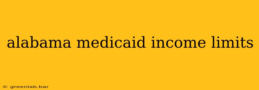 alabama medicaid income limits