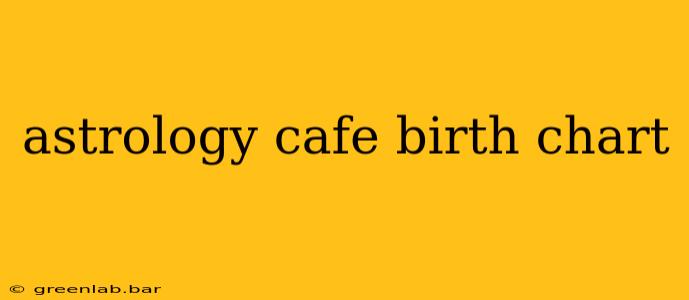 astrology cafe birth chart