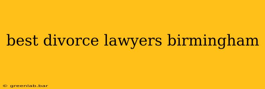 best divorce lawyers birmingham