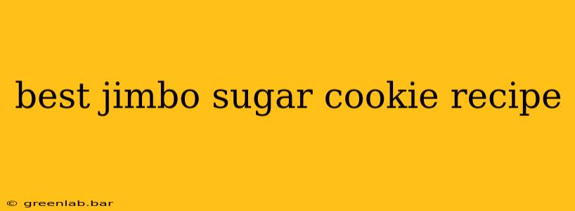 best jimbo sugar cookie recipe