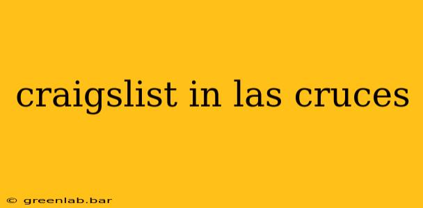 craigslist in las cruces