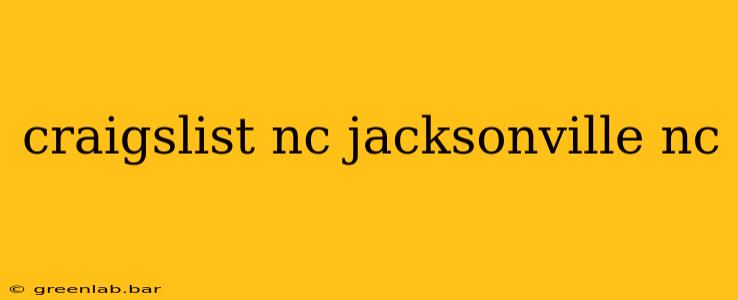 craigslist nc jacksonville nc