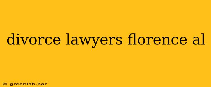 divorce lawyers florence al