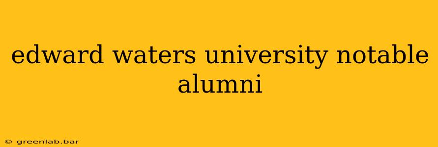 edward waters university notable alumni