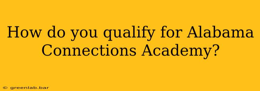 How do you qualify for Alabama Connections Academy?