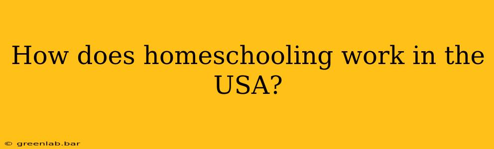 How does homeschooling work in the USA?