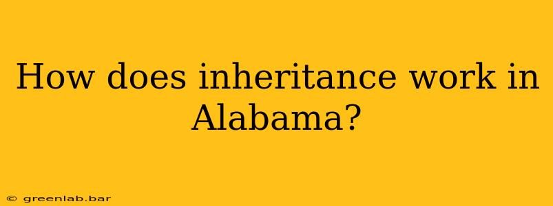 How does inheritance work in Alabama?