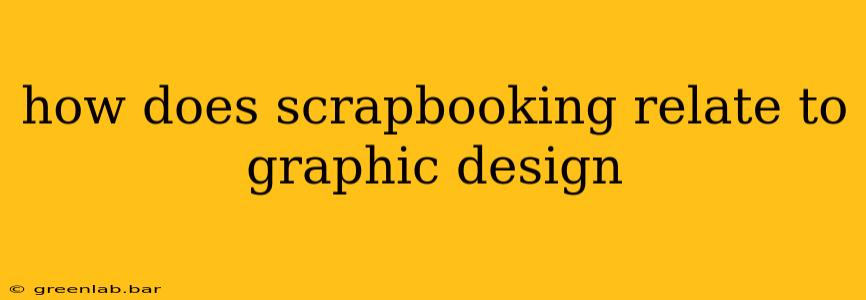 how does scrapbooking relate to graphic design