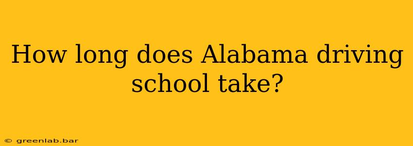 How long does Alabama driving school take?