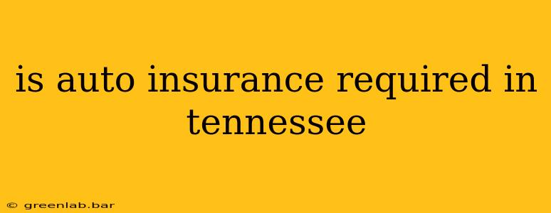 is auto insurance required in tennessee