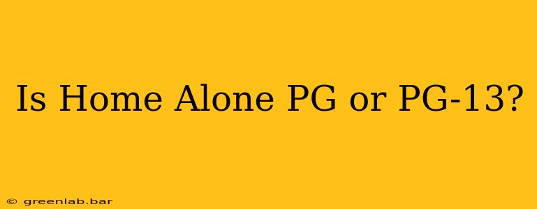 Is Home Alone PG or PG-13?