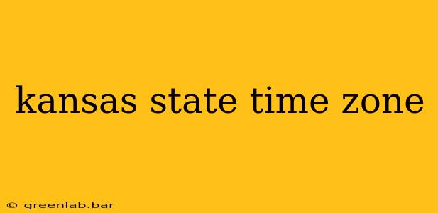 kansas state time zone