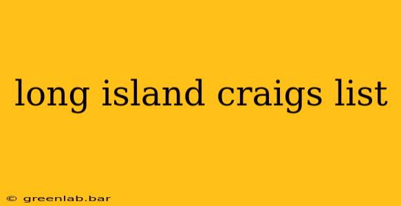 long island craigs list