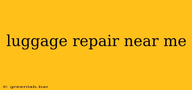 luggage repair near me