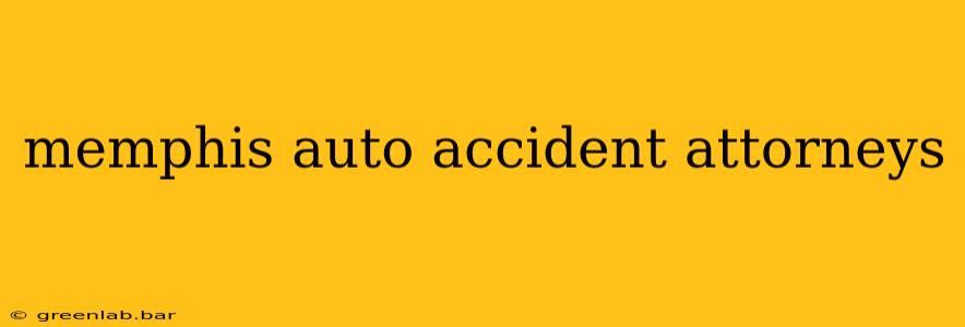 memphis auto accident attorneys