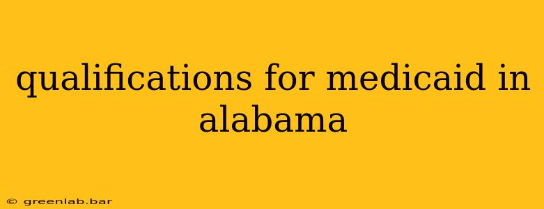 qualifications for medicaid in alabama