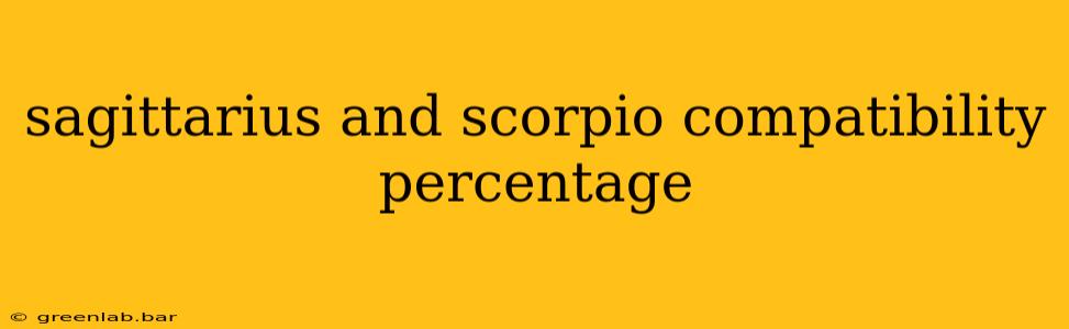 sagittarius and scorpio compatibility percentage