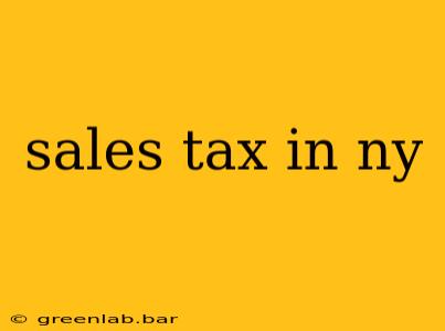 sales tax in ny