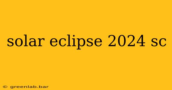 solar eclipse 2024 sc