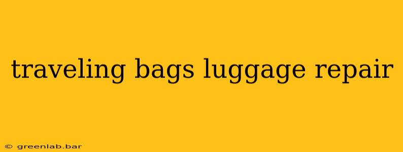 traveling bags luggage repair