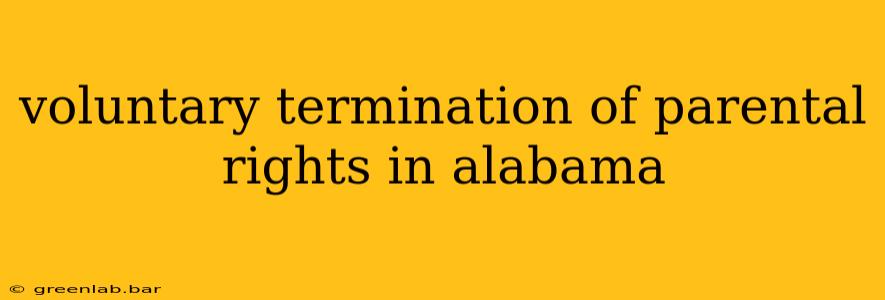 voluntary termination of parental rights in alabama