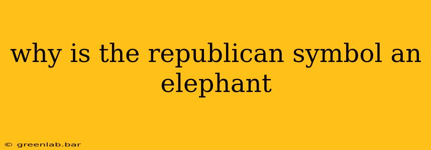 why is the republican symbol an elephant