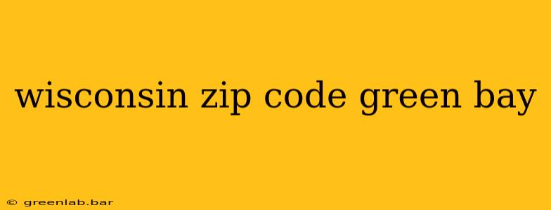 wisconsin zip code green bay